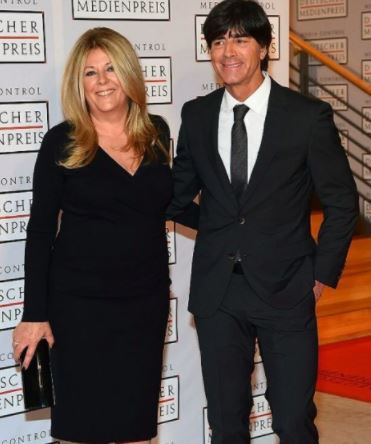 Hildegard Low's son Joachim Low with his ex-wife Daniela Low